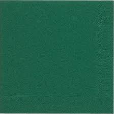 Servett Mörkgrön 40x40cm 3-Lag 1/4-Vikt 1000st